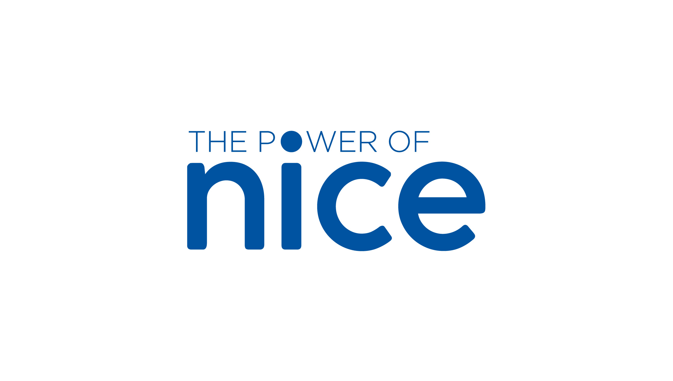 The Power Of Nice Logo